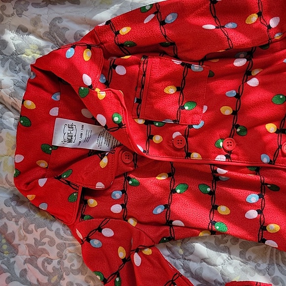 24months Button Up PJ set Christmas pj's - Picture 1 of 4